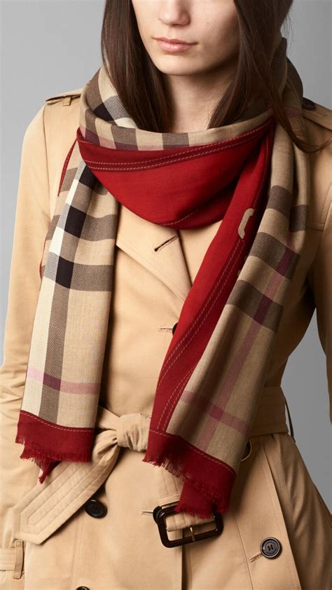 how to style a burberry scarf|Burberry scarf shawl wrap.